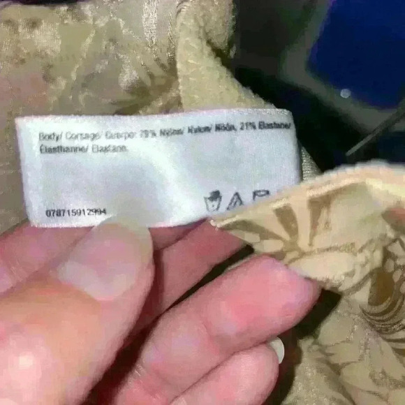 Maidenform shapewear waist trainer nipper cincher corset w clasps sz med - Picture 5 of 5